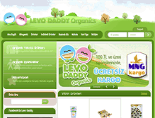 Tablet Screenshot of levodaddyorganics.com